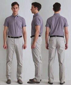 GOTAIRIKU チノ以上スラックス未満のドレス感【接触冷感/吸水速乾/ストレッチ】クールモーション コットンパンツ