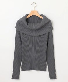 組曲 L 【WEB限定】ELENAオフショル風 ニットプルオーバー