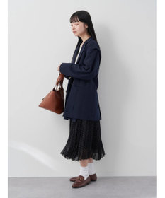 earth music&ecology すきな丈プリーツスカート