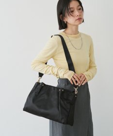 russet 《A4サイズ収納可能》ナイロン三層2WAYトートバッグ(CE-1586)