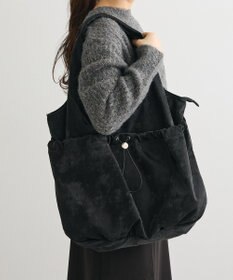 Green Parks ａｎｄｍｉｋｋａ．合皮ドロストバルーンバック