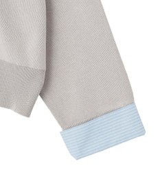 earth music&ecology フェイクレイヤードカーディガン