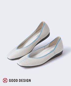 steppi 【洗える/撥水】 トリムスクエア パンプス