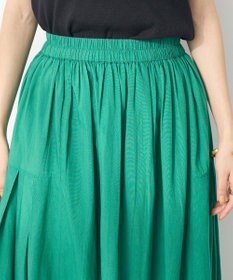 CRAFT STANDARD BOUTIQUE インド綿サイドタック切り替えスカート