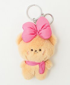 WEGO BIGリボンくまぬいぐるみキーホルダー
