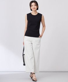 J.PRESS LADIES 【WEB限定カラーあり・洗える】FINE SLEEVELESS ニット タンクトップ