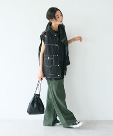 デニムリボンベスト / CRAFT STANDARD BOUTIQUE | ファッション通販