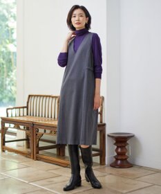 J.PRESS LADIES L 【洗える】PRINCE タートルネック ニット