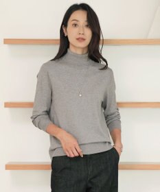 J.PRESS LADIES S 【ご好評につき新色追加！・WEB限定カラーあり・洗える】PRINCE タートルネック ニット トップグレー系