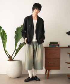 WEGO 【フォーマル/セットアップ対応】ダブルテーラードジャケット