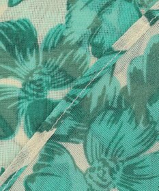 自由区 ハーバリウムフラワープリント ブラウス