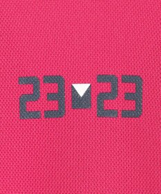 23区GOLF 【WOMEN】エイトロックカノコ カラーポロシャツ