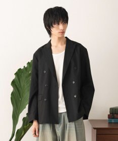 WEGO 【フォーマル/セットアップ対応】ダブルテーラードジャケット