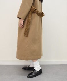 INTER-CHAUSSURES 【FABIO RUSCONI】スクエアトウビットローファー