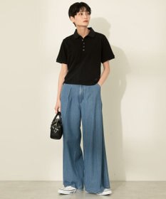 AMERICAN HOLIC ライトオンススーパーワイドデニム