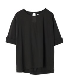 AMERICAN HOLIC 接触冷感バックタック袖折り返しカットプルオーバー