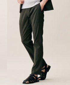 JOSEPH ABBOUD 【キングサイズ・ウエストも伸びる!・ストレッチ】 ハイパワーピケストレッチ パンツ 26SSモデル