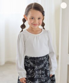 ANY KIDS 襟なしカットソーブラウス