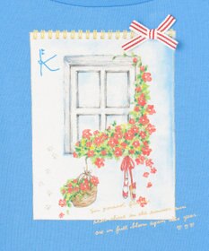 組曲 KIDS 【110-140㎝】夏休みの絵日記 Tシャツ