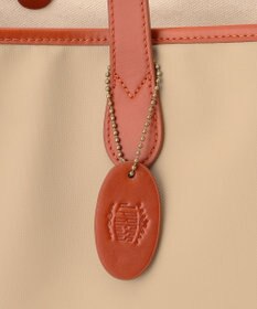 J.PRESS MEN ターポリン カジュアルトートバッグ / レザーハンドル