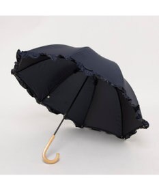 UNBILLION カシュネ cachenez / 【晴雨兼用】【日傘】 UV カット率99％以上 PUビッグフリルショートパラソル