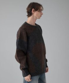 WEGO 【ユニセックス着用ITEM/MLサイズ展開】ファジーパターンプルオーバー
