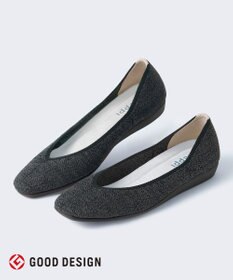 steppi 【洗える/撥水】 トリムスクエア パンプス