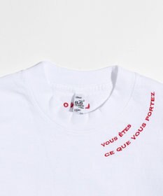 LENO EMBROIDERY  T-SHIRT / 刺繍Tシャツ