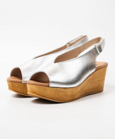 BONTRE 【BONTRE/ボントレ】ウッド調ウェッジサンダル/90502-RS