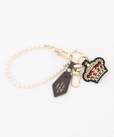 J.PRESS LADIES 【本革・2way】ワッペン バッグ チャーム