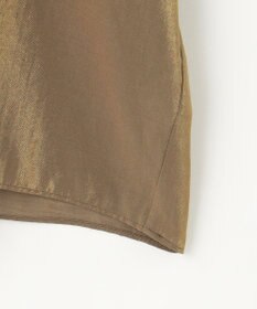 自由区 【洗える】ブライトシアーシャンブレー Tブラウス