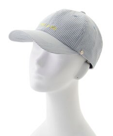 MOONBAT PAUL&JOE ACCESSOIRES(ポール&ジョー）ロゴ入り 深キャップ 帽子 ネコチャーム付 UVカット