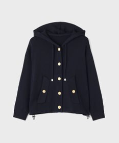 GRACE CONTINENTAL ニットフーディブルゾン