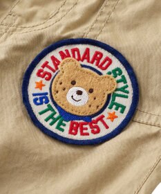 MIKI HOUSE HOT BISCUITS 【80-120cm】 ワッペン 6分丈 ハーフパンツ