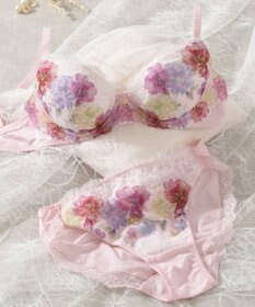 Wing Wing Lesiage　【2760シリーズ】　ブラジャー　ふっくらまる胸　カップ肌側綿混素材　ウイング／ワコール　PB2760