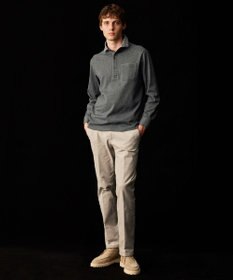 JOSEPH ABBOUD 【キングサイズ・微起毛/ジャパンファブリック】ウィンターダディー ポロシャツ