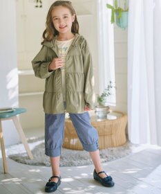 組曲 KIDS 【110-140㎝】 クロップドカフスパンツ