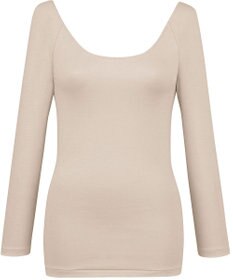 Wing あったかインナー オーガニックコットン混 やわらかくやさしい肌ざわり 【綿の贅沢オーガニック】 綿混 ネックひろめ 8分袖 長袖 秋 冬 EL4931ウイング／ワコール