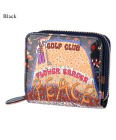 tsumori chisato CARRY ガーデンゴルフクラブ ラウンドファスナー 2つ折り財布