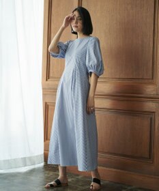 #Newans 【洗える】ピンタックベストコンビワンピース