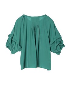 CRAFT STANDARD BOUTIQUE ピンタックホイップスリーブブラウス