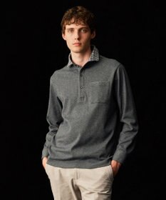 JOSEPH ABBOUD 【キングサイズ・微起毛/ジャパンファブリック】ウィンターダディー ポロシャツ