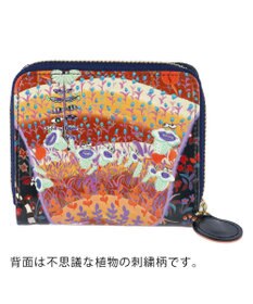 tsumori chisato CARRY ガーデンゴルフクラブ ラウンドファスナー 2つ折り財布