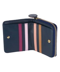 tsumori chisato CARRY ガーデンゴルフクラブ ラウンドファスナー 2つ折り財布