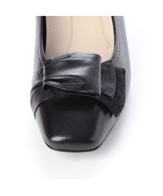 Riz raffinee <Riz raffinee>【高機能】スクエアドレープパンプス