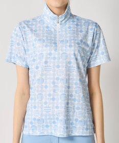 FILA GOLF／marie claire 【Marie claire sports】ハーフジップ半袖シャツ