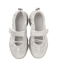 Green Parks ドロストコードメッシュスニーカー