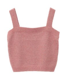 earth music&ecology ＳＥＴ２点スパンコールニットボレロ×タンク