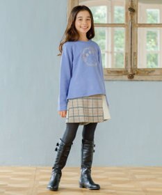 組曲 KIDS 【110-140㎝】オーナメント刺繍 トレーナー