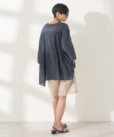 AMERICAN HOLIC 【接触冷感】Ｖネックシアー半袖ＢＩＧシャツ